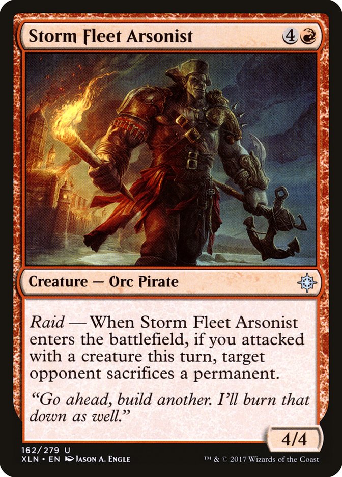 Storm Fleet Arsonist [Ixalan] | Game Master's Emporium (The New GME)