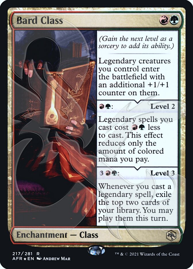 Bard Class (Ampersand Promo) [Dungeons & Dragons: Adventures in the Forgotten Realms Promos] | Game Master's Emporium (The New GME)