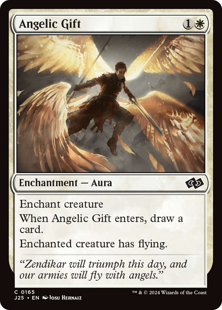 Angelic Gift [Foundations Jumpstart] | Game Master's Emporium (The New GME)