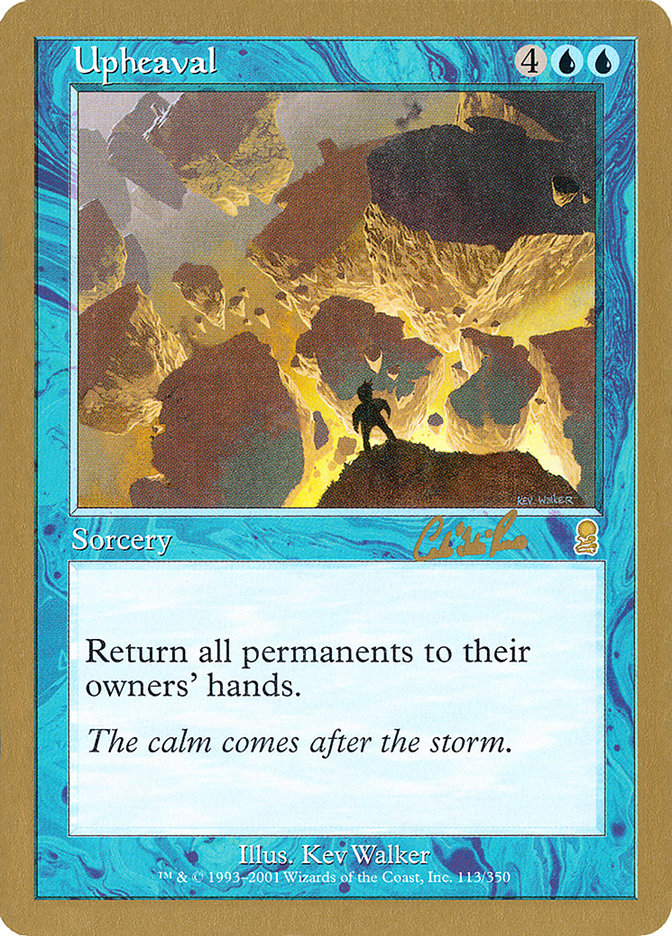 Upheaval (Carlos Romao) [World Championship Decks 2002] | Game Master's Emporium (The New GME)