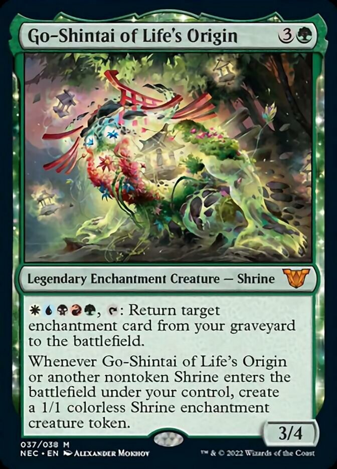 Go-Shintai of Life's Origin [Kamigawa: Neon Dynasty Commander] | Game Master's Emporium (The New GME)
