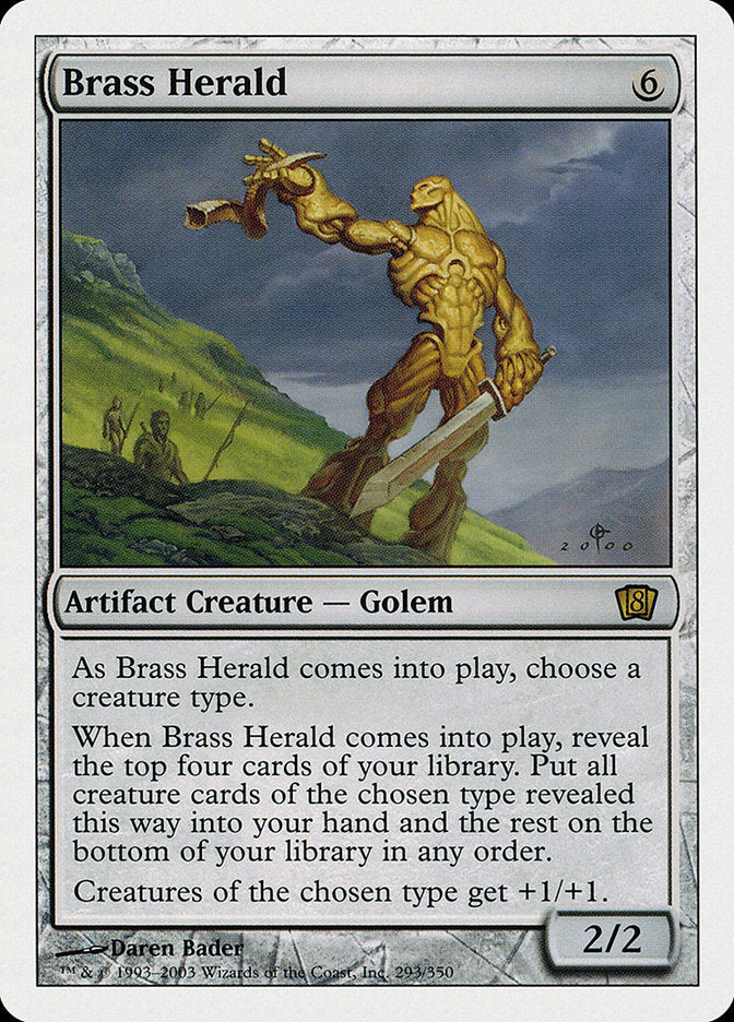 Brass Herald [Eighth Edition] | Game Master's Emporium (The New GME)