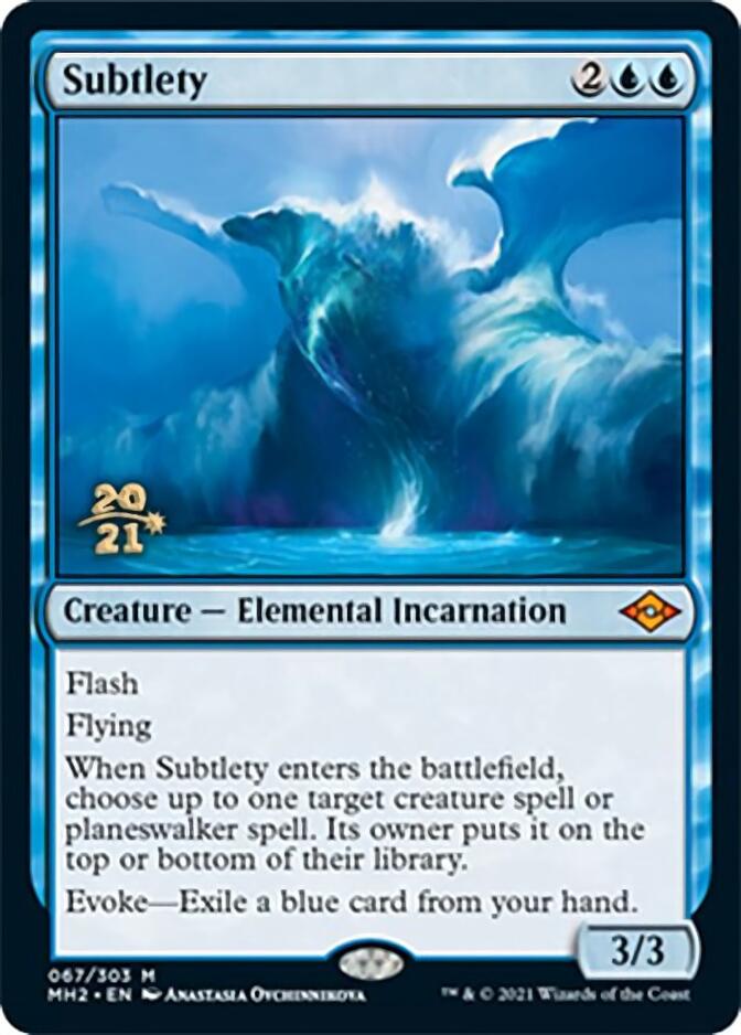 Subtlety [Modern Horizons 2 Prerelease Promos] | Game Master's Emporium (The New GME)