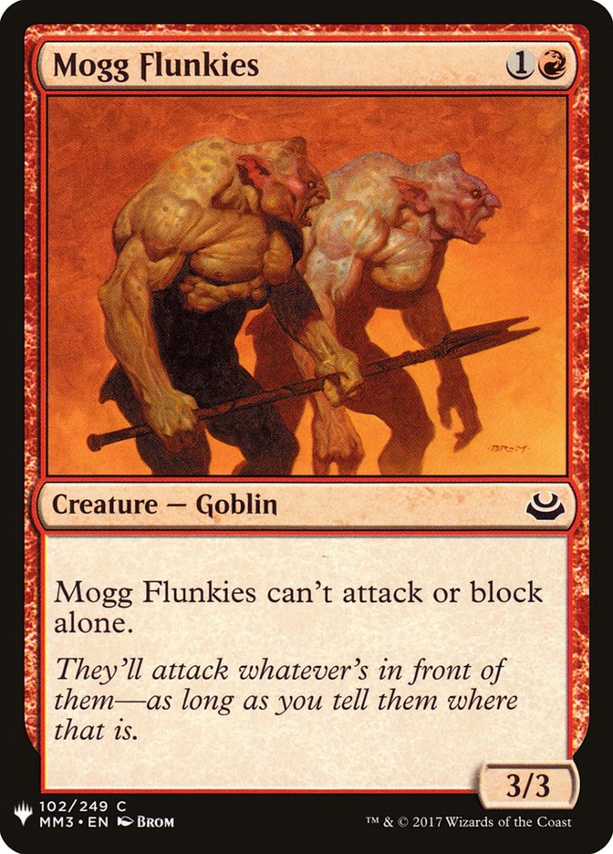 Mogg Flunkies [Mystery Booster] | Game Master's Emporium (The New GME)