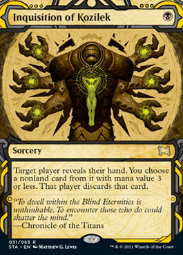 Inquisition of Kozilek (Foil Etched) [Strixhaven: Mystical Archive] | Game Master's Emporium (The New GME)