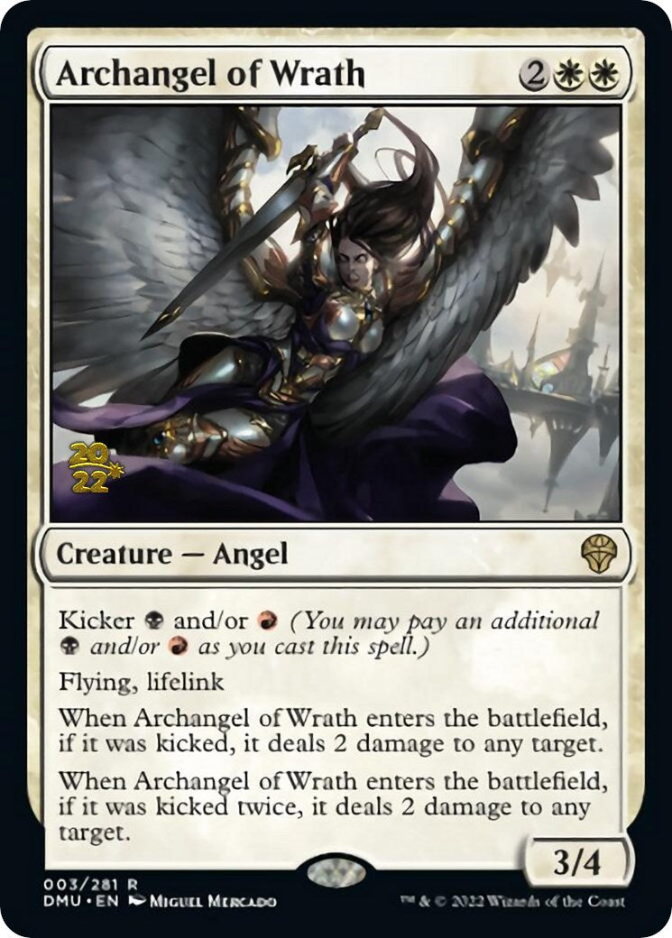 Archangel of Wrath [Dominaria United Prerelease Promos] | Game Master's Emporium (The New GME)