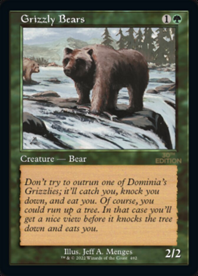 Grizzly Bears (Retro) [30th Anniversary Edition] | Game Master's Emporium (The New GME)