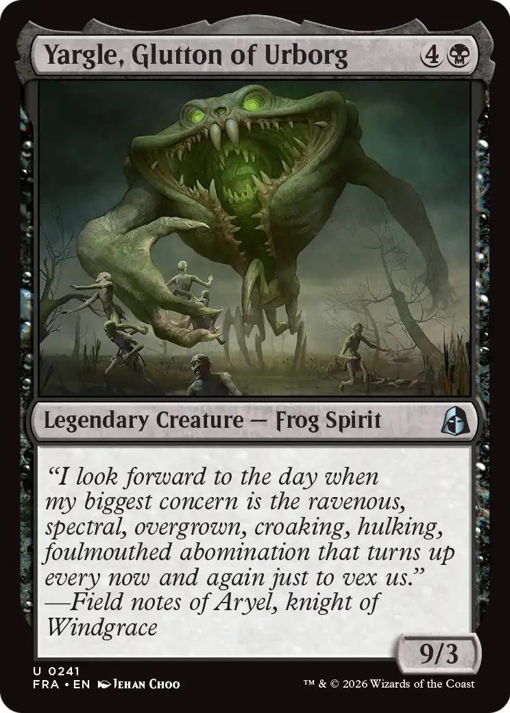 Yargle, Glutton of Urborg [Reality Fracture] | Game Master's Emporium (The New GME)