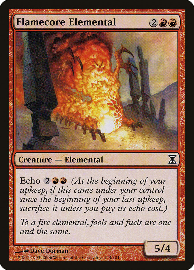Flamecore Elemental [Time Spiral] | Game Master's Emporium (The New GME)