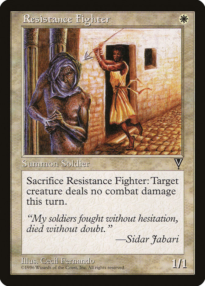 Resistance Fighter [Visions] | Game Master's Emporium (The New GME)
