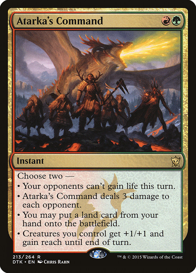 Atarka's Command [Dragons of Tarkir] | Game Master's Emporium (The New GME)