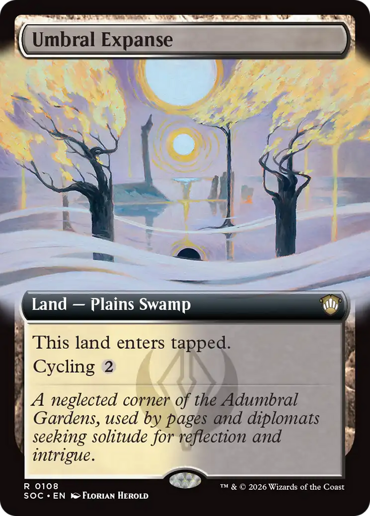 Umbral Expanse (Extended Art) [Secrets of Strixhaven Commander] | Game Master's Emporium (The New GME)