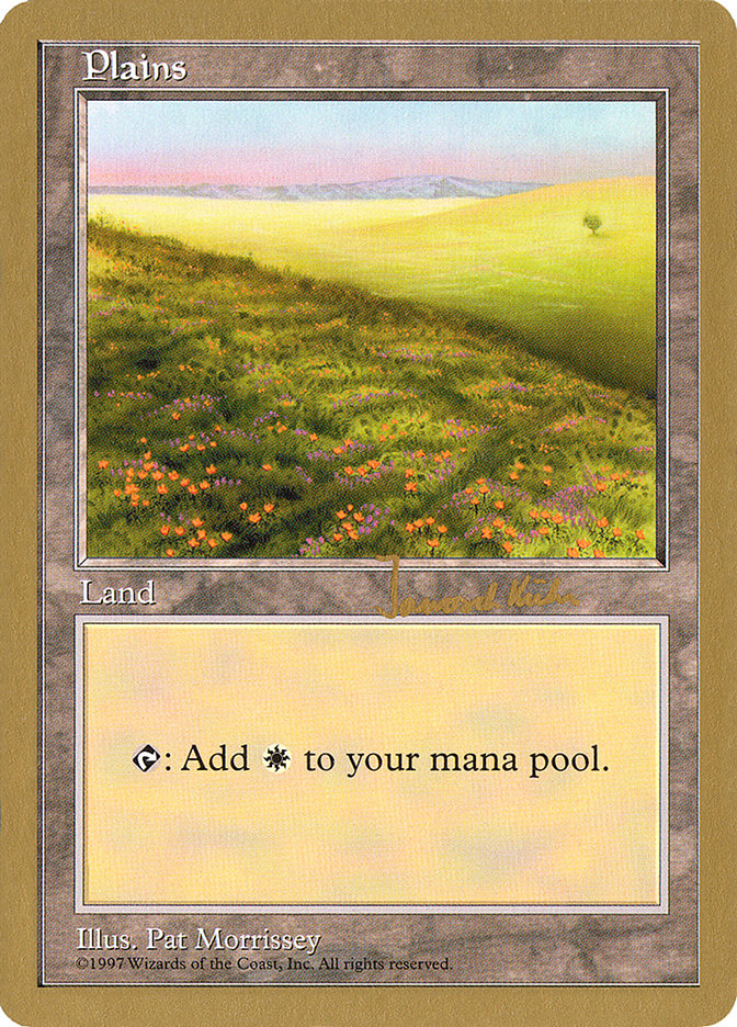 Plains (jk431) (Janosch Kuhn) [World Championship Decks 1997] | Game Master's Emporium (The New GME)