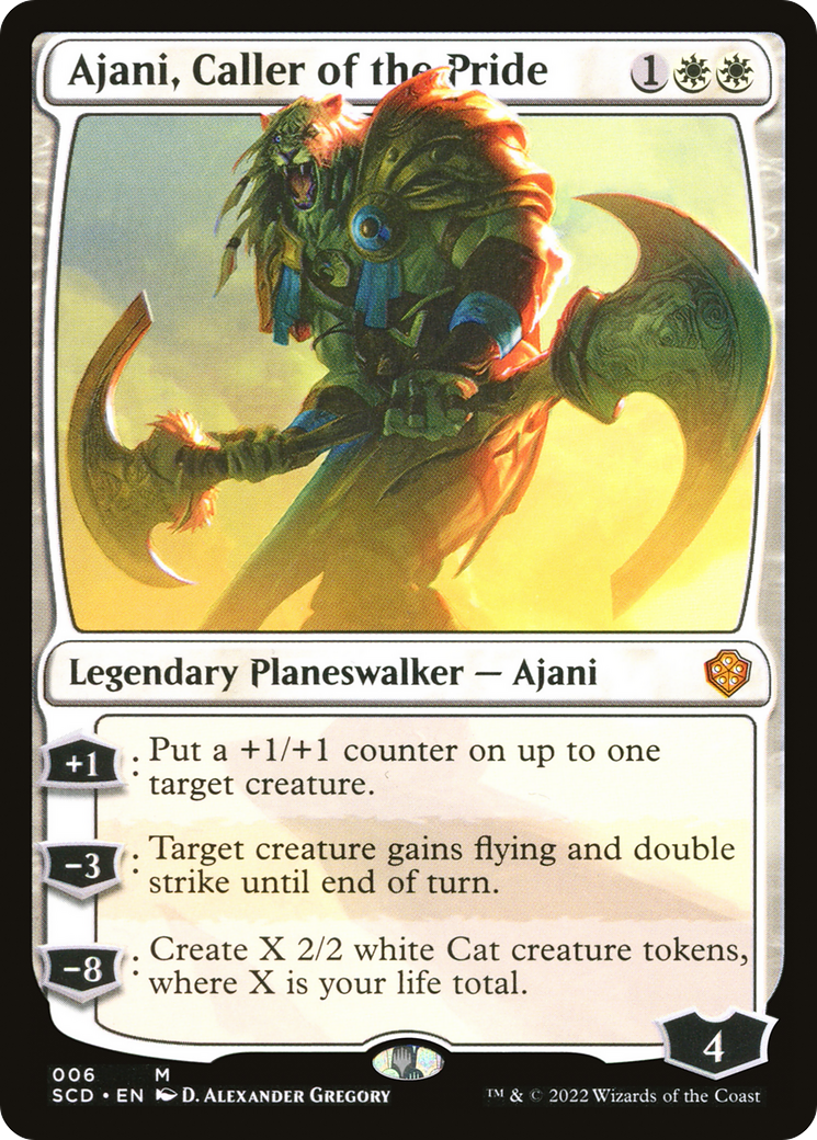 Ajani, Caller of the Pride [Starter Commander Decks] | Game Master's Emporium (The New GME)