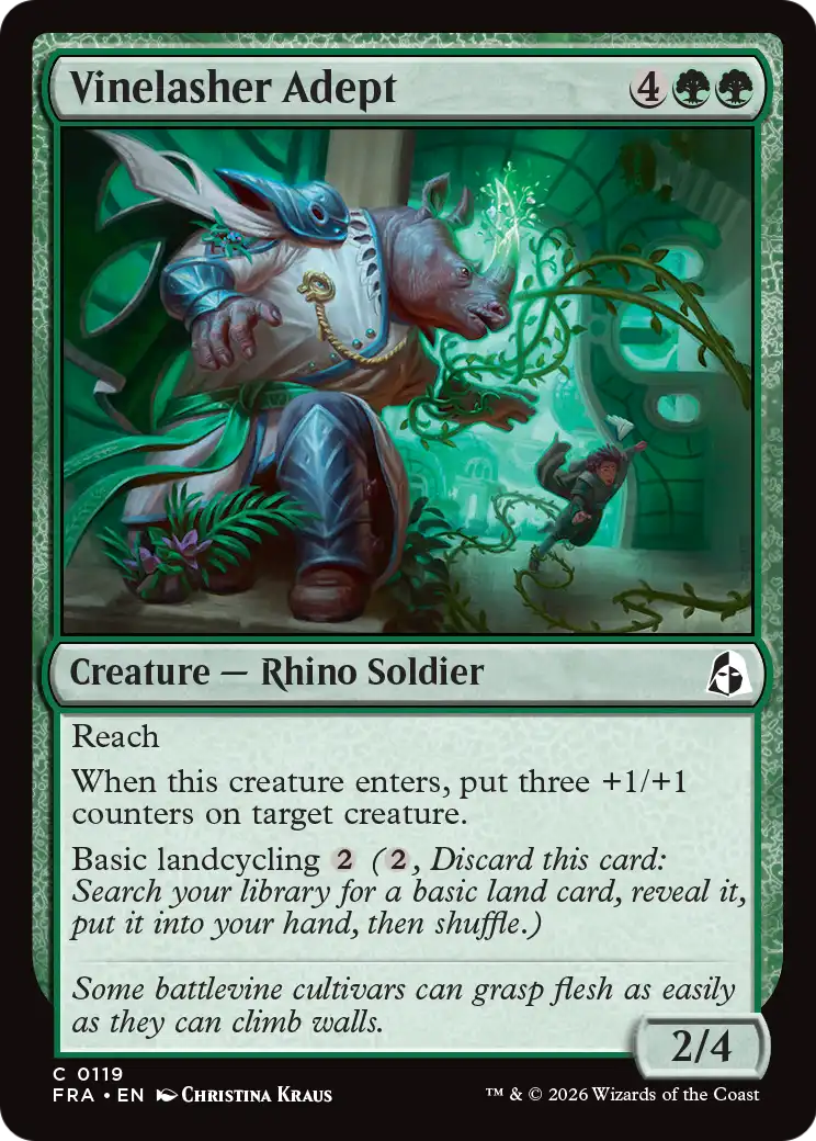 Vinelasher Adept [Reality Fracture] | Game Master's Emporium (The New GME)