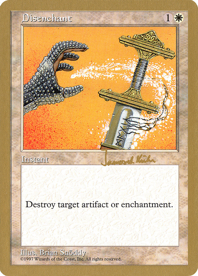 Disenchant (Janosch Kuhn) [World Championship Decks 1997] | Game Master's Emporium (The New GME)