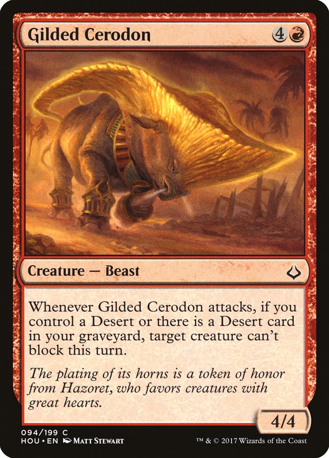 Gilded Cerodon [Hour of Devastation] | Game Master's Emporium (The New GME)