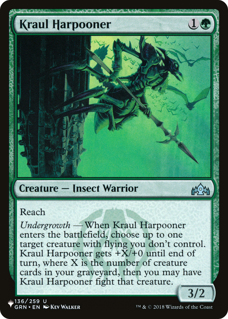 Kraul Harpooner [The List Reprints] | Game Master's Emporium (The New GME)