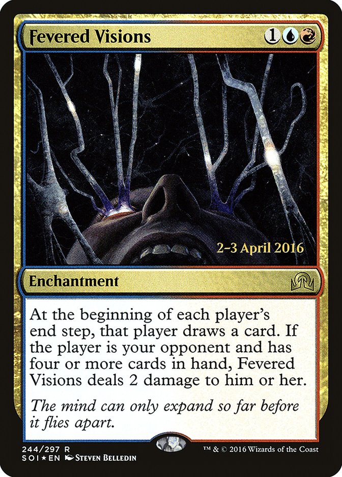 Fevered Visions [Shadows over Innistrad Prerelease Promos] | Game Master's Emporium (The New GME)