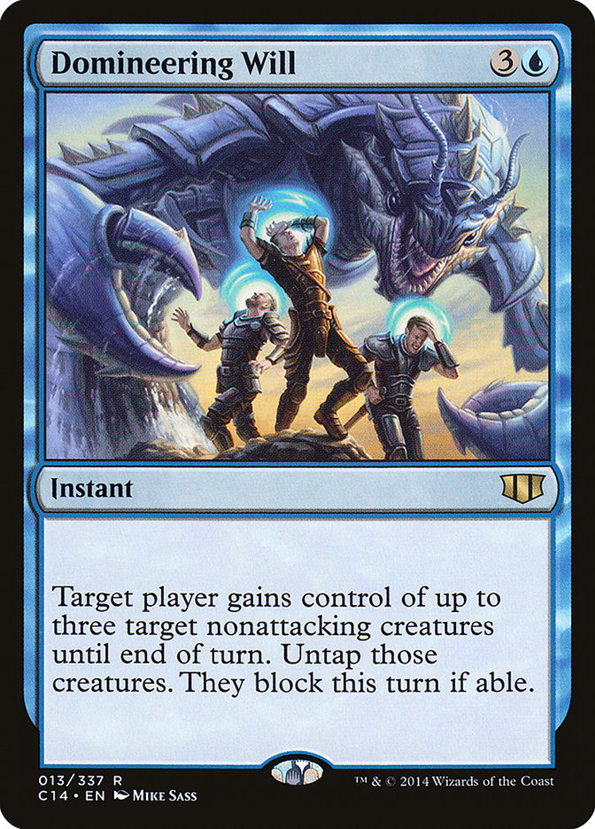 Domineering Will [Commander 2014] | Game Master's Emporium (The New GME)