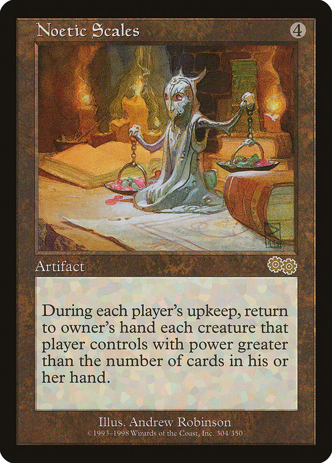 Noetic Scales [Urza's Saga] | Game Master's Emporium (The New GME)