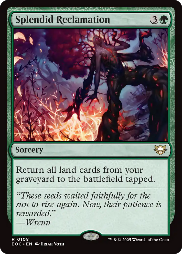 Splendid Reclamation [Edge of Eternities Commander] | Game Master's Emporium (The New GME)