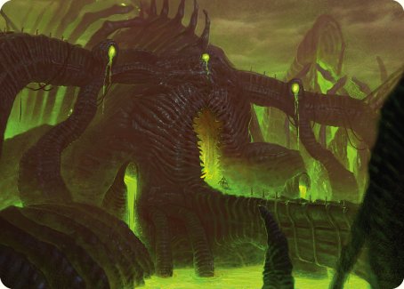 The Dross Pits Art Card [Phyrexia: All Will Be One Art Series] | Game Master's Emporium (The New GME)