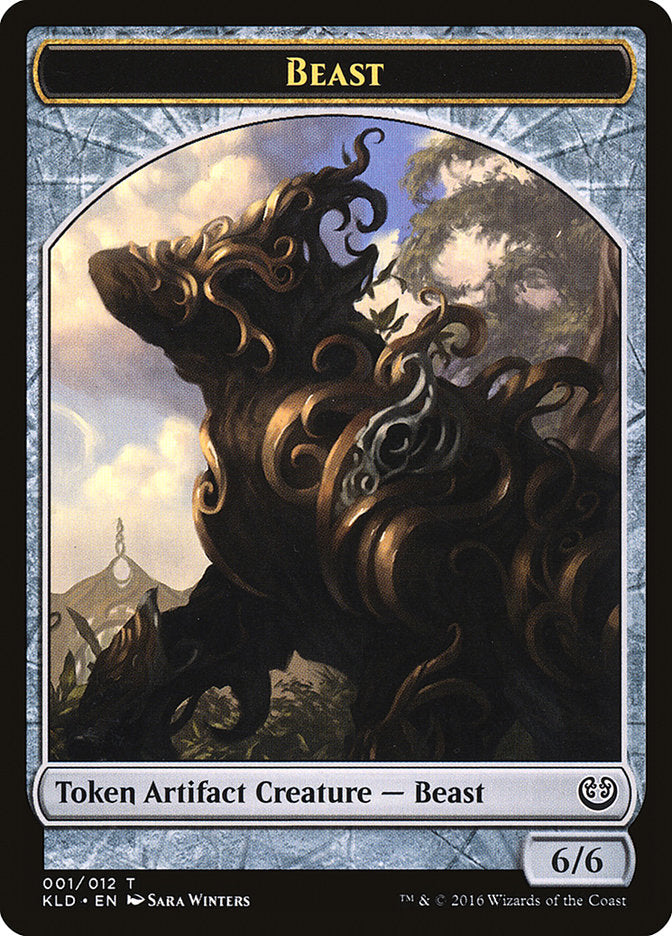 Beast Token [Kaladesh Tokens] | Game Master's Emporium (The New GME)
