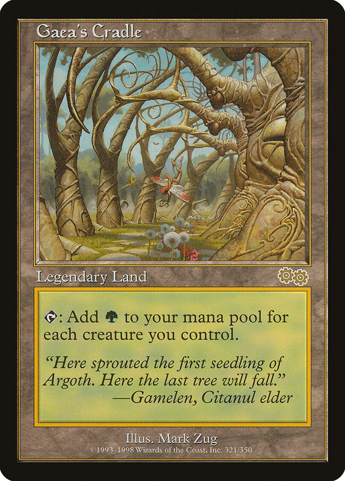 Gaea's Cradle [Urza's Saga] | Game Master's Emporium (The New GME)