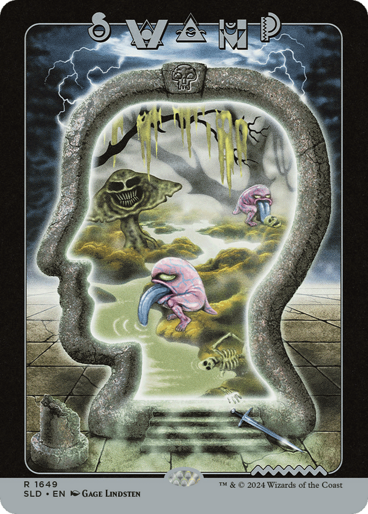 Swamp (1649) (Rainbow Foil) [Secret Lair Drop Series] | Game Master's Emporium (The New GME)