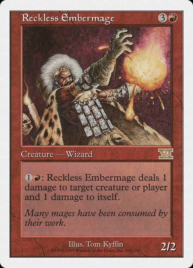 Reckless Embermage [Classic Sixth Edition] | Game Master's Emporium (The New GME)