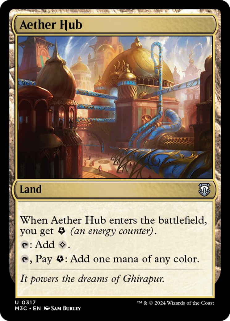 Aether Hub [Modern Horizons 3 Commander] | Game Master's Emporium (The New GME)
