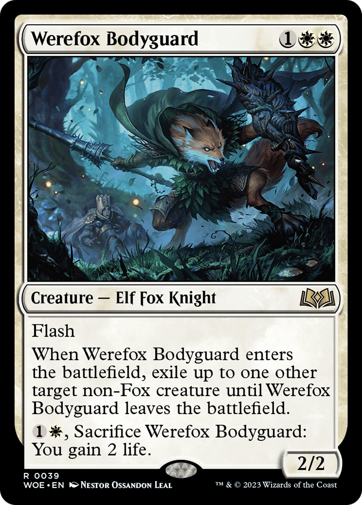 Werefox Bodyguard [Wilds of Eldraine] | Game Master's Emporium (The New GME)