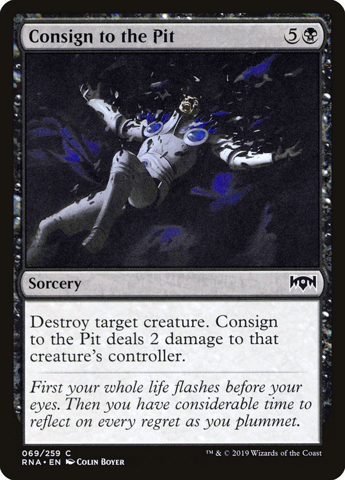 Consign to the Pit [Ravnica Allegiance] | Game Master's Emporium (The New GME)
