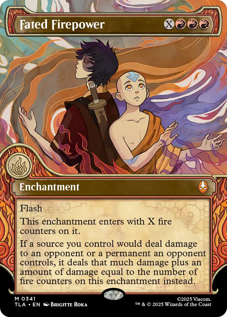 Fated Firepower (Showcase) [Avatar: The Last Airbender] | Game Master's Emporium (The New GME)