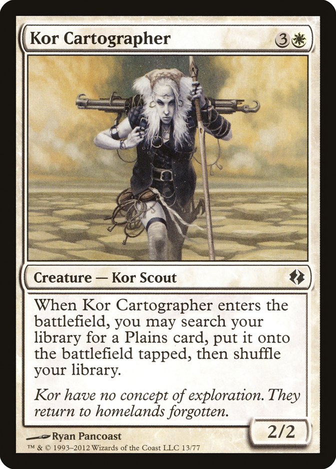 Kor Cartographer [Duel Decks: Venser vs. Koth] | Game Master's Emporium (The New GME)