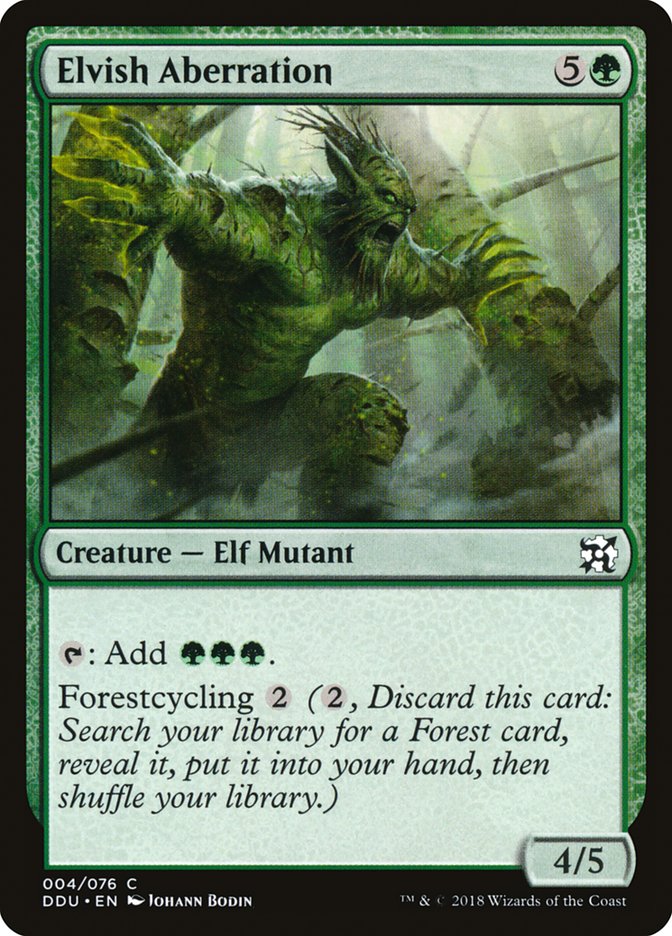 Elvish Aberration [Duel Decks: Elves vs. Inventors] | Game Master's Emporium (The New GME)
