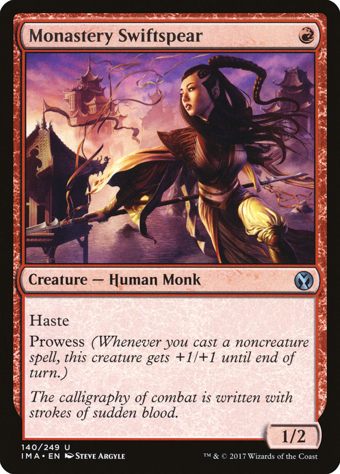 Monastery Swiftspear [Iconic Masters] | Game Master's Emporium (The New GME)