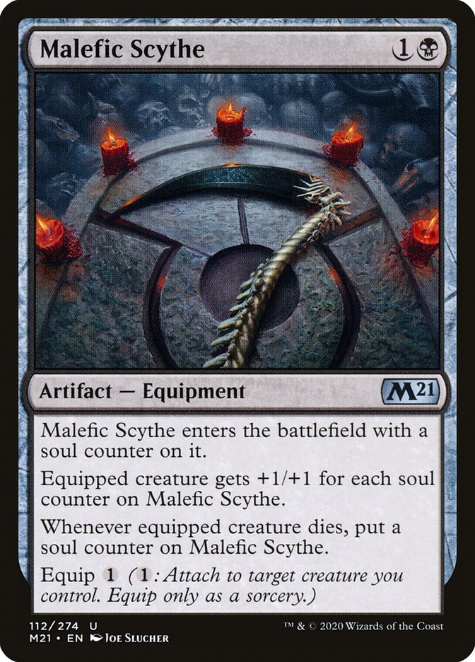 Malefic Scythe [Core Set 2021] | Game Master's Emporium (The New GME)