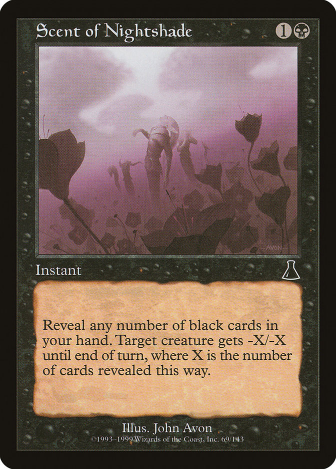 Scent of Nightshade [Urza's Destiny] | Game Master's Emporium (The New GME)