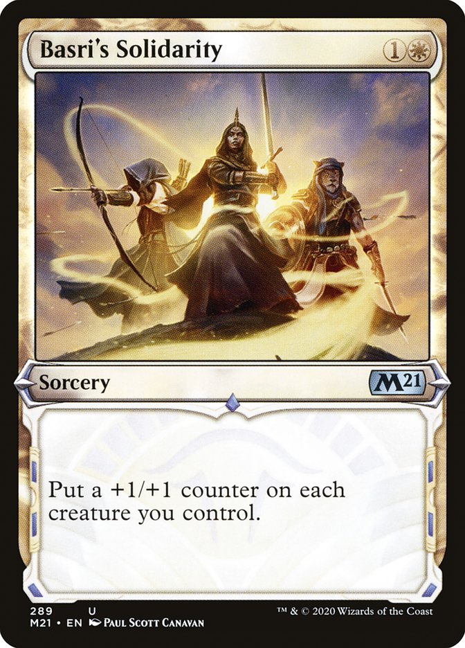 Basri's Solidarity (Showcase) [Core Set 2021] | Game Master's Emporium (The New GME)