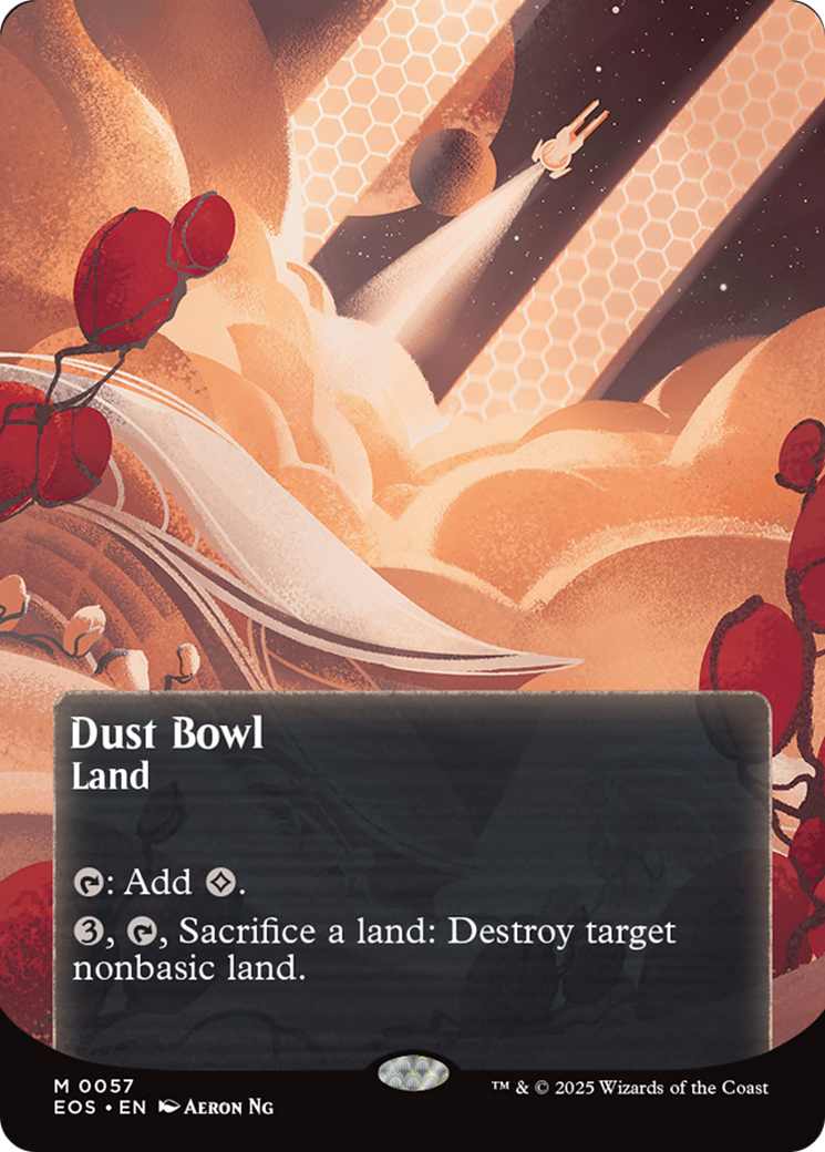 Dust Bowl (0057) (Borderless) [Edge of Eternities: Stellar Sights] | Game Master's Emporium (The New GME)