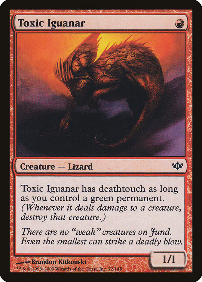 Toxic Iguanar [Conflux] | Game Master's Emporium (The New GME)