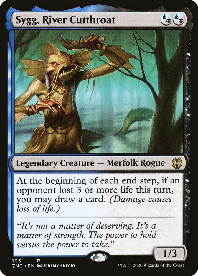 Sygg, River Cutthroat [Zendikar Rising Commander] | Game Master's Emporium (The New GME)