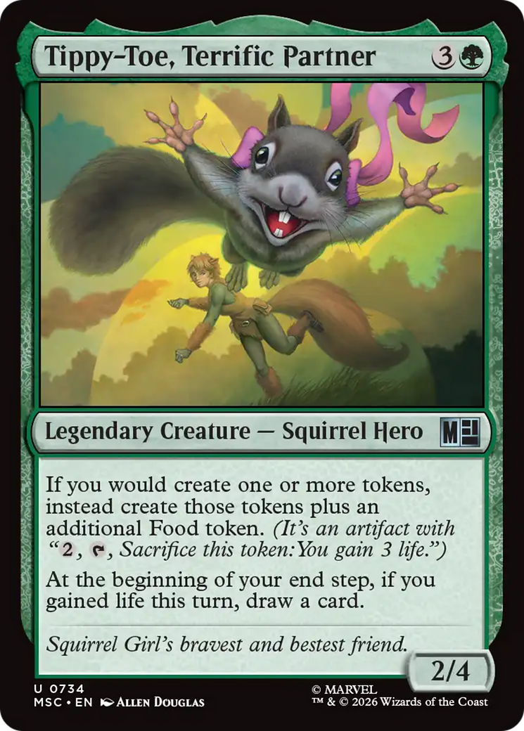 Tippy-Toe, Terrific Partner [Marvel Super Heroes Commander] | Game Master's Emporium (The New GME)