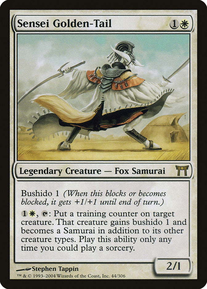 Sensei Golden-Tail [Champions of Kamigawa] | Game Master's Emporium (The New GME)