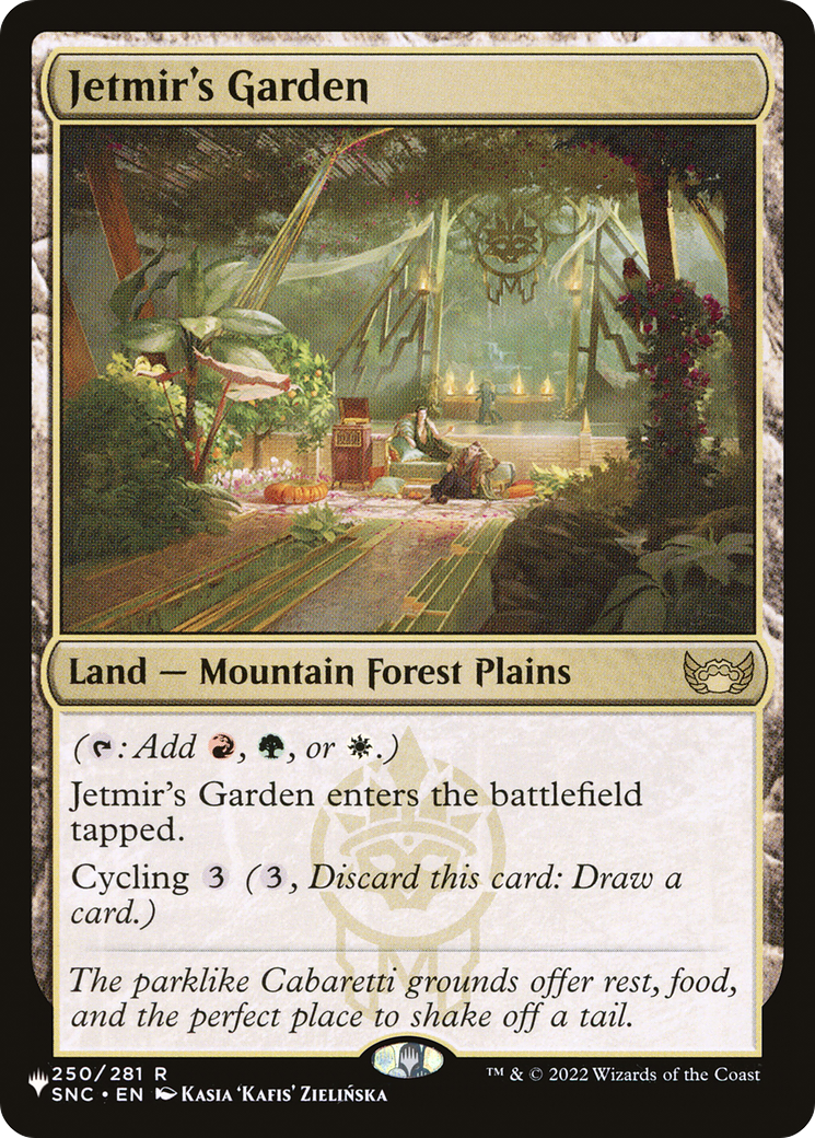 Jetmir's Garden [The List] | Game Master's Emporium (The New GME)