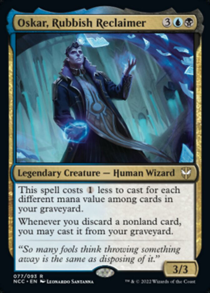 Oskar, Rubbish Reclaimer [Streets of New Capenna Commander] | Game Master's Emporium (The New GME)