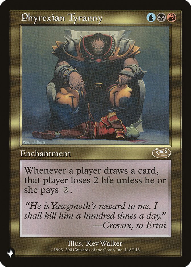 Phyrexian Tyranny [The List] | Game Master's Emporium (The New GME)