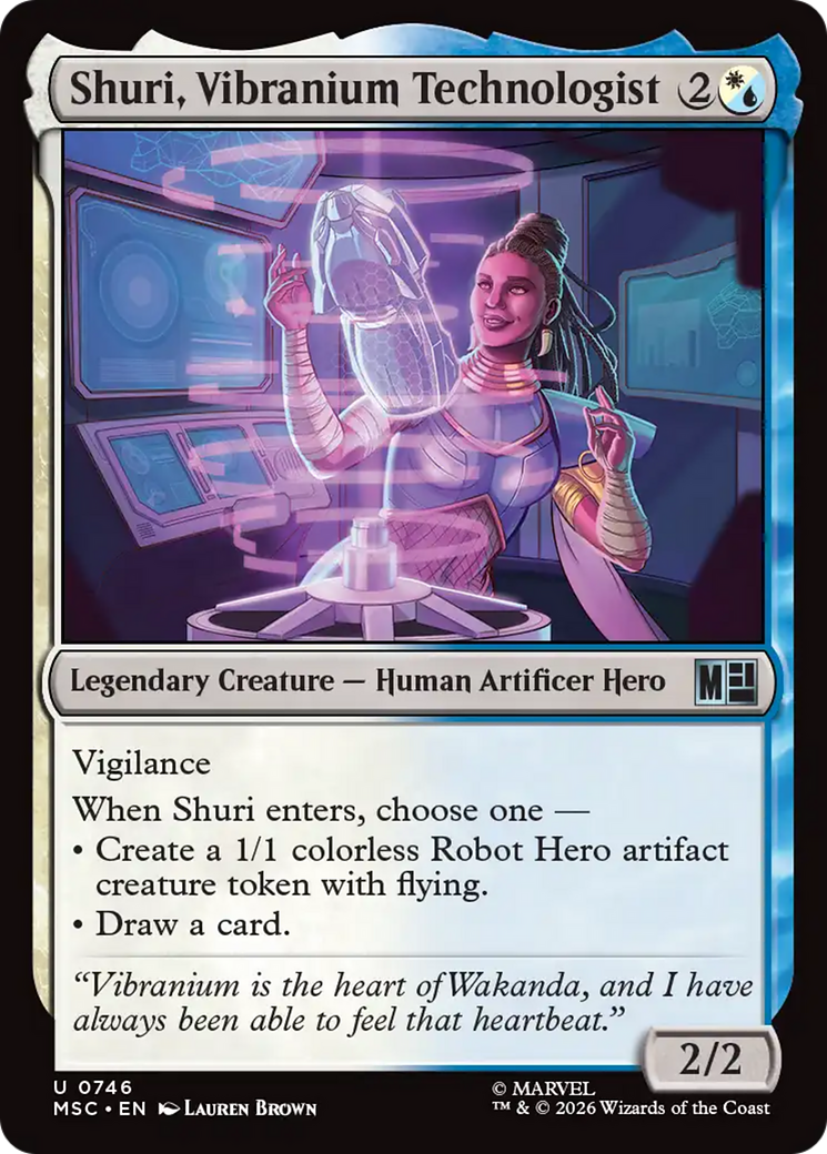 Shuri, Vibranium Technologist [Marvel Super Heroes Commander] | Game Master's Emporium (The New GME)